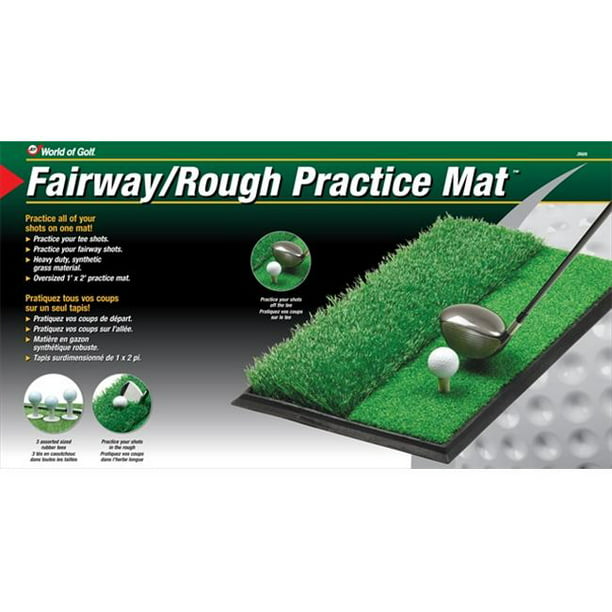 JEF World Of Golf JR609 Fairway & Rough Practice Mat