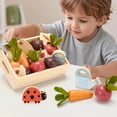 thumbnail image 2 of Set de juego de jardinería Montessori de madera KizKnows, 16 piezas, 2 of 9