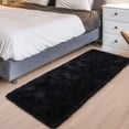 thumbnail image 2 of Alfombra de Área Merelax Suave y Esponjosa para Dormitorio y Sala, Negra, 2 of 8