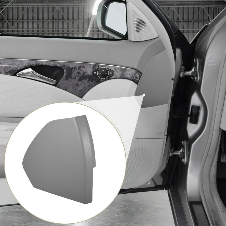 for Mercedes Benz E Class W211 2117270148 Front Left Door Upper Cover Trim Panel Replacement Grey