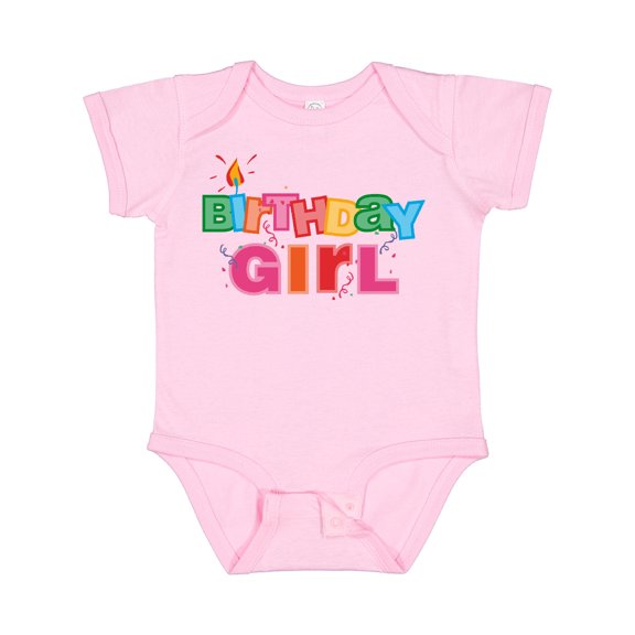 Inktastic Birthday Girl Letters Girls Baby Bodysuit