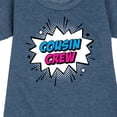thumbnail image 3 of Instant Message - Comic Cousin Crew - Toddler & Youth Girls Fleece Dress, 3 of 6