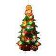 thumbnail image 1 of Cateissary Lámpara LED de Navidad con ventosa, ventana, muñeco de nieve, luces de alce, adornos de pintura coloridos, decoración de escaparate Kits de decoración para fiestas árbol de Navidad, 1 of 6