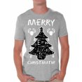 thumbnail image 1 of Awkward Styles Merry Christmath Tshirt Christmas Math Formulas Shirt Funny Christmas Shirts for Men Xmas Holiday Gifts Men's Ugly Christmas T Shirt Geeky Math Xmas Tshirt Christmas Gifts for Nerds, 1 of 4