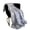 Gray, variant on Plutus Brands Plutus Taupe Lynx Faux Fur Luxury Throw Blanket, Blanket 108L x 90W Full - Queen