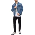 thumbnail image 5 of Chamarra De Mezclilla Hombre Stretch Azul/negra Fashionspark, 5 of 5