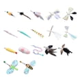 thumbnail image 2 of Cats Wand Attachments Train Cats Hunting Ability with Array of Stimulating Toy Wonderful for Indoor and Outdoor Play, 2 of 8