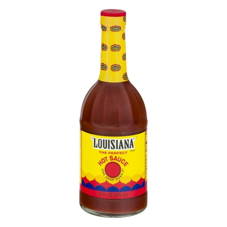 - (3 Pack) Louisiana One Drop Does It The Perfect Hot Sauce, 12 fl oz