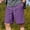 Purple, variant on Mens Hiking Cargo Shorts 7" Inseam Pockets Stretch Quick Dry Lightweight Short for Golf Casual Fishing Work Navy
