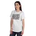 thumbnail image 4 of Inkmeso Educated Motivated Vaccinated Funny Pro Vaccine Crew Neck T-shirt For Womens, 4 of 8