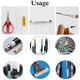 thumbnail image 4 of Injueey 127 unids/set envoltura de manguito de alambre para coche Kits de tubo de Cable retráctil eléctrico tubo termorretráctil poliolefina Electrónica miscelánea vistoso 530 piezas, 4 of 6