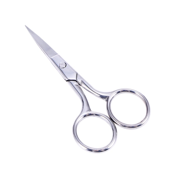 HLONK Eyebrow Scissors  Stainless Steel Small Scissors for Hair  Eyebrows  Nose Hair  Beard  Eyelashes  Cuticle
