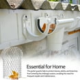 thumbnail image 4 of 8 Pcs Gutter Guards Aluminum Downspout Guard Gutter Filter Mesh Leaf Guards, 4 of 8