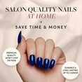 thumbnail image 6 of Glamnetic Press-On Nails – Midnight Blue | Dark Navy Almond Nails, " Salon Quality" , 30 Count, 6 of 6