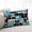 Teal, variant on Teal Blue Black Geometric Throw Pillow Covers, Modern Abstract Art Block Soft Breathable Pillow Cases with Invisible Zipper for Sleeping, Toddler Pillowcases for Couch Bed Sofa Chair 12x20 Inches