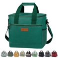 thumbnail image 1 of Nevera Iknoe plegable, 29 x 17 x 30 cm, 24 latas, verde negruzco, 1 of 6