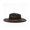 thumbnail image 3 of Outback Trading Company Men's Kodiak Black Oilskin Hat 1480-BLK, 3 of 8