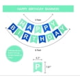 thumbnail image 2 of Happy Birthday Banner Kit - Happy Birthday Decorations -Birthday Party Decorations - Birthday Banners Multicolored Set, 2 of 3