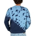 thumbnail image 3 of Hunter x Hunter Killua Close Up Puff Print on 45Degree Split Dye Sweatshirt-Small, 3 of 7
