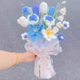 thumbnail image 5 of Hand-made diy woven bouquet flower material package Lily woven beginner material package for girlfriend, 5 of 5