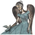 thumbnail image 6 of Roman 19.75" Angel with Bird Outdoor Garden Statue, 6 of 6