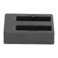 thumbnail image 1 of Camera Dual Slot Battery Charger, Camera Battery Charger Camera Accessories Plastic + Metal Vertical Portable  For Action Camera, 1 of 8
