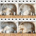 thumbnail image 2 of 210x150cm Photography Background Fabric Simple Plant Arch Studio Indoor Atmosphere Photography Background Fabric,E, 2 of 5