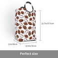 thumbnail image 3 of Lsque Football Laundry Basket, Laundry Hamper, Dirty Clothes Hamper for Laundry, Collapsible, Waterproof Laundry Baskets with Aluminum Handles for Laundry, Dorm, Family, 3 of 6