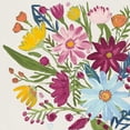 thumbnail image 3 of Zaman, Farida 12x12 Black Modern Framed Museum Art Print Titled - Vintage Floral III v2, 3 of 5