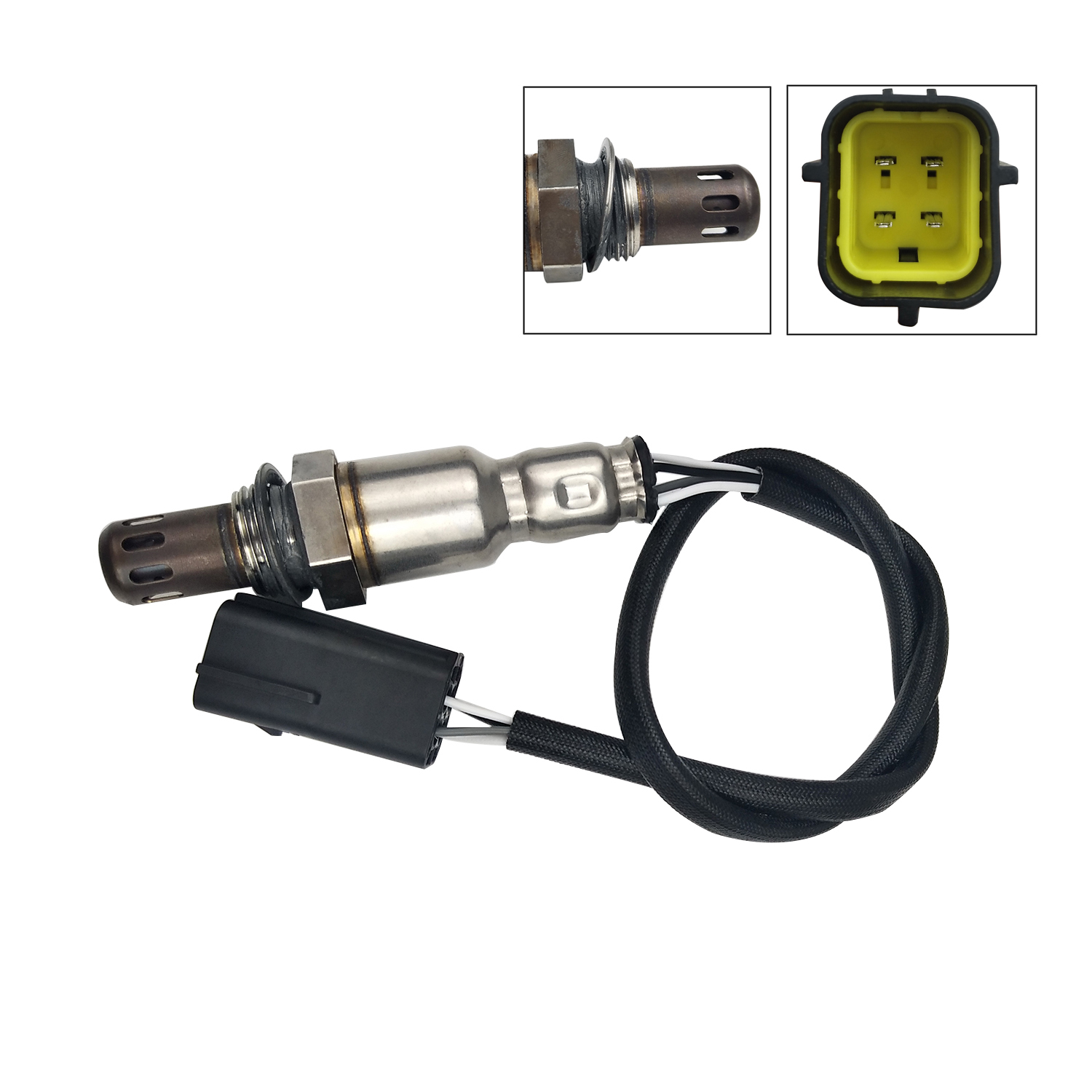Maxfavor 2Pcs O2 Oxygen Sensor for Nissan Rogue 2010 2.5L SL S Exc. Calif. Upstream and Downstream