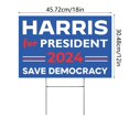 Memorial for Cemetery KAMALA 2024 For President Yard Sign With Stand