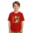 thumbnail image 5 of Easter Shirts for Boys and Girls Tops for Girls 7-8 Short Sleeve Bunny Graphic Tee Casual Kids Tops for Summer(Size 12-13 Years,Red), 5 of 6