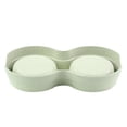 thumbnail image 2 of Alimentador de comida para cachorros JShteea cuenco de acero inoxidable verde Libre de BPA, 2 of 9