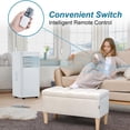 thumbnail image 4 of 10000 BTU Portable Air Conditioners, Air Conditioner for Room Cools Up to 450 Sq.Ft with 24H Timer, Remote Control, Dehumidifier, 3-IN-1 AC Unit with Window Kit for Bedroom, Indoor Rooms, Home Office, 4 of 7