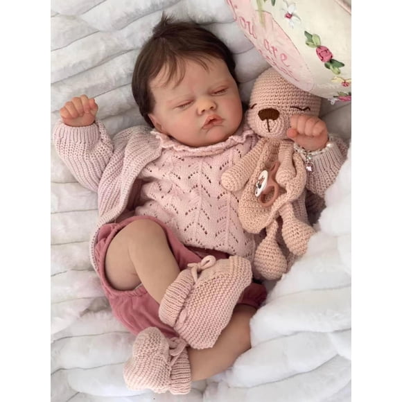 Muñeca Reborn MAIHAO para niña, 48 cm, con ropa y accesorios