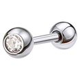 thumbnail image 1 of Mini Pendientes De Ciruela De Acero Con Perforación Simple Gao Jiahui unisex, 1 of 2