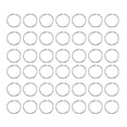 thumbnail image 2 of MasteelfCA 100Pcs Loose-Leaf Connective Rings DIY Opening Connective Hoops Binding Rings (Inner Diameter 25mm Outer Diameter 30mm), 2 of 7