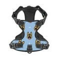 thumbnail image 4 of Lsque German Shepherd Puppy Dog Harness, No-Pull Pet Harness with 2 Leash Clips, Adjustable Soft Padded Dog Vest with Easy Control Handle for Large Dogs-Medium, 4 of 9