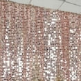 thumbnail image 2 of Efavormart 20FT Blush / Rose Gold Payette Sequin Backdrop Photography Background Fabric Photo Booth Backdrop Background - 1 PCS, 2 of 10