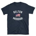 thumbnail image 1 of Belton Missouri Patriot Men's Cotton T-Shirt, 1 of 1