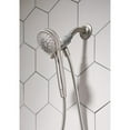 thumbnail image 5 of Attract With Magnetix 6-Spray 3.75 In. Single Wall Mount Handheld Adjustable Shower Head In Spot Resist Brushed Nickel, 5 of 6