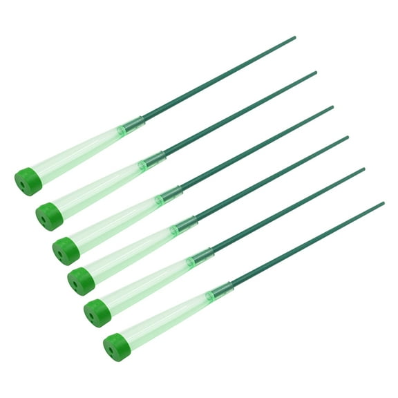 Floral Water Tubes for Plants Made of Plastic in Green Color 20 Pieces Essential for Fresh Flowers Preservation 6.3 Inches