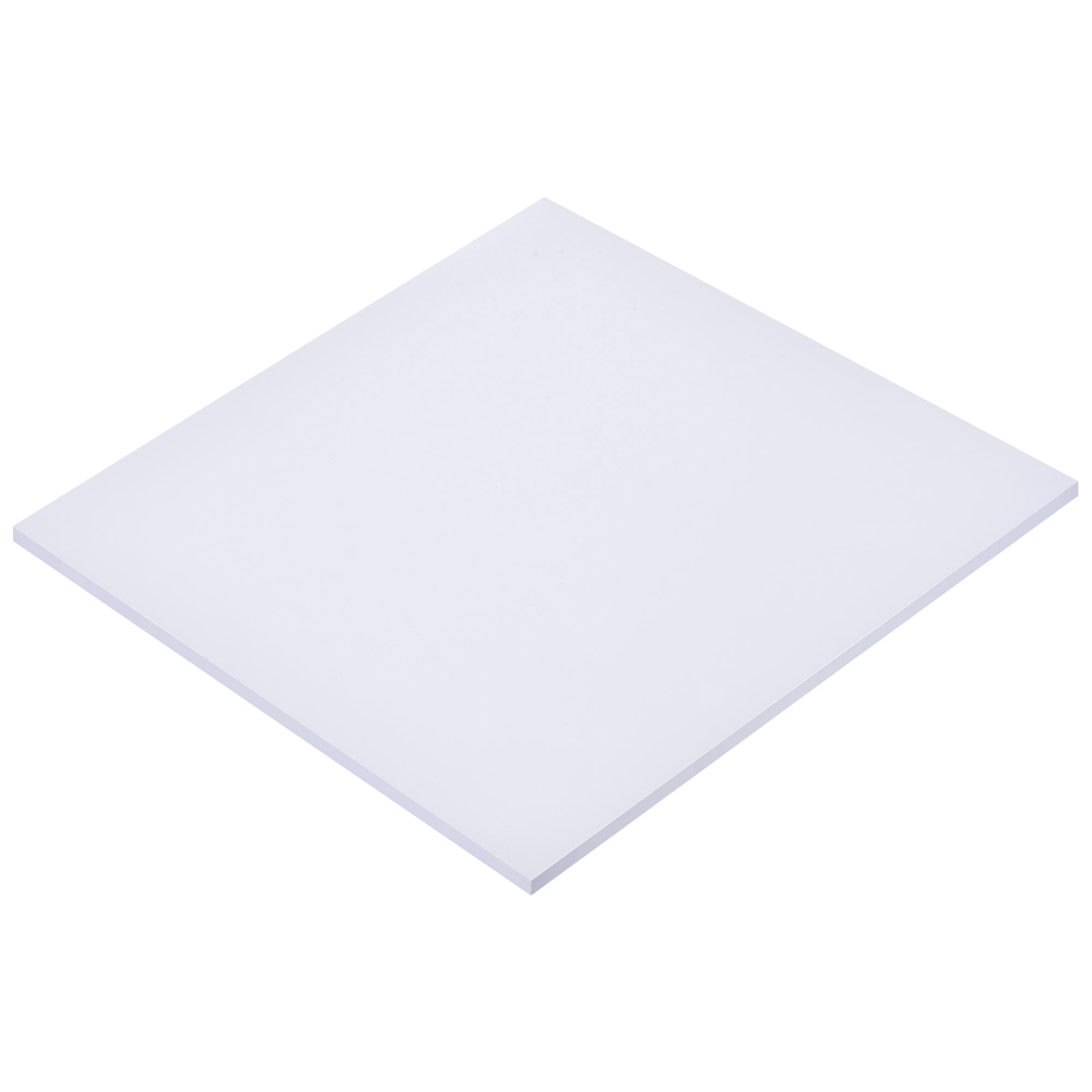 Feuille Plastique Polycarbonate / ABS - Plaque Rigide Blanche Ou Noire Pour Bricolage Modélisme 0.5 à 3 Mm