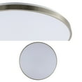 thumbnail image 3 of JONATHAN Y Astrid 21.25" 1-Light Modern Minimalist Iron Circle Integrated LED Flush Mount, Brushed Nickel, JYL7908B, 3 of 9