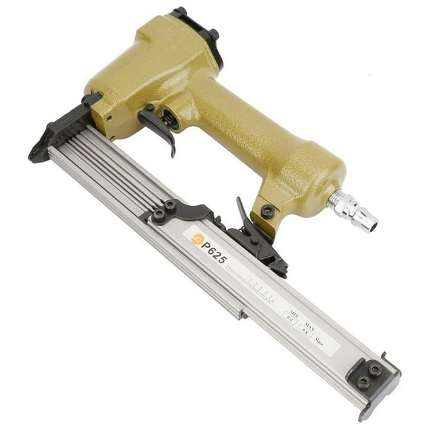 Fyydes Air Nailer Pneumatic Nail Gun P625 Pneumatic Air Pin Nailer Air Stapler for Grain Nail 100pcs Air Nailer Length 10 25mm
