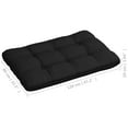 thumbnail image 4 of vidaXL Coussins de Canapé Palette 7 Pcs Noir, 4 of 5