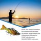 thumbnail image 4 of Soidarity Paquete de 3 señuelos de pesca de plástico de agua salada cebo falso atracción al aire libre Swimbaits artificiales Crankbait accesorio 10cm Pescar Tipo 1 Soidarity OD023723-01, 4 of 6