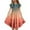 Orange, variant on Little Toddler Dress Short-sleeve Tiered Design Cozy Adorable Classic for Summer and Casual Dress Set