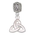 thumbnail image 1 of Delight Jewelry Silvertone Celtic Trinity Knot - Lord Guide Me Charm Bead, 1 of 4