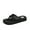 Black, variant on | FLOPPY | Women's Flip-Flop Sandals with woven fabric upper and EVA sole